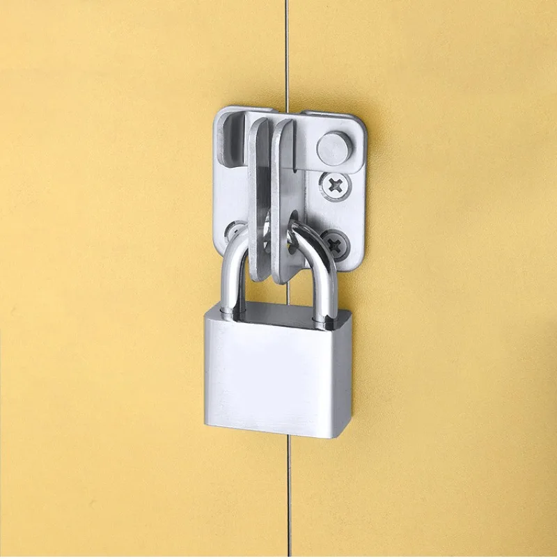 ตัวล็อคตู้สแตนเลส 90 องศา 1 ชิ้น, ตัวล็อคแบบหมุดสำหรับลิ้นชักและประตูเฟอร์นิเจอร์ 1