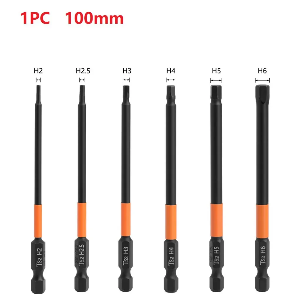Lot De 10 Embouts De Vissage Allen H4 (4mm) - Acier S2 Magnétique - Queue Hexagonale