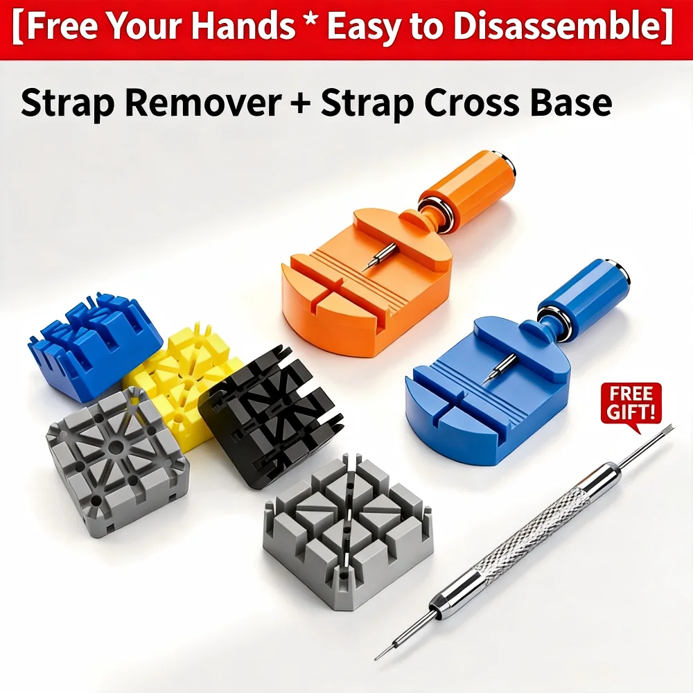 Watch Strap Adjustment and Repair Tool Kit - Easy Link Pin Remover