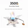 Flame Stove 3500W Portable Outdoor Mini Cookware Camping Flame Cooker Home Folding Gas Stove Gas Cooker 4
