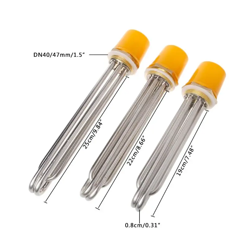 Water Heater Element Water Tank DN40 Heating Pipe Water Heater Electrical Immersion Element