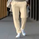 2024 New Fashion Men's Casual Pants Loose Waffle Sports Pants Male's Spring Autumn Joggers Sweatpants Business Slim Pencil Pants