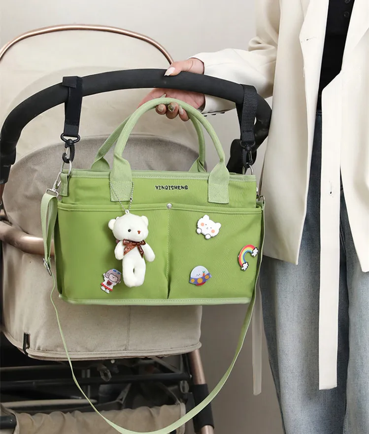 New Waterproof Diaper Bag Mummy Shoulder Large Capacity Messenger Travel Bag Multifunctional Maternity Mother Baby Stroller Bags