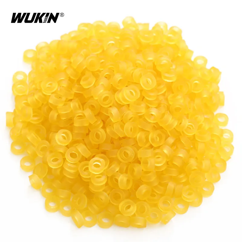 100Pcs 3*5mm Elastic Rubber Bands Granular Bait Stretchable Sturdy O