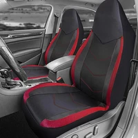 High Back Air Mesh Fabric Car Seat Covers Sporty Design Airbag Compatible Fit For Most Car Suv Truck Van Seat Cushion 4