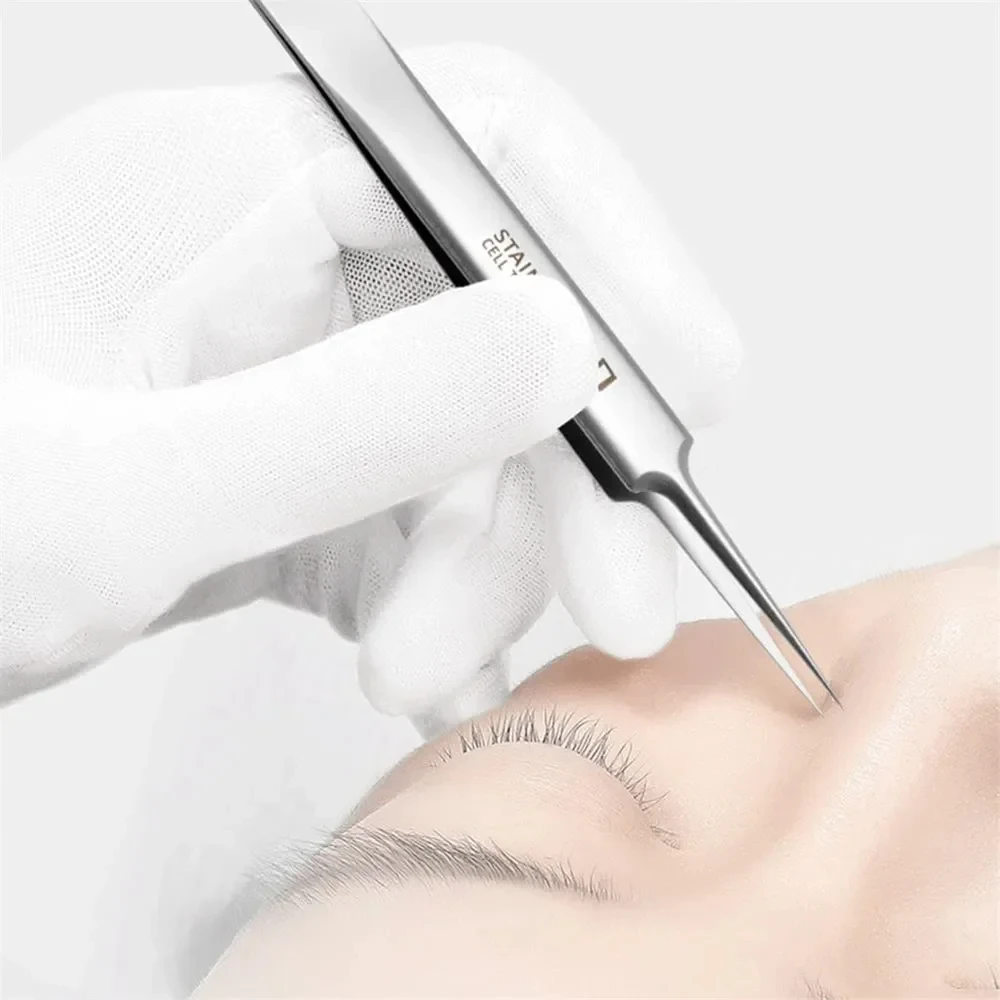 Pimples Blackhead Tweezers Professional Ultra-fine No. 5 Acne Blackhead Removal Beauty Salon Deep Cleaner Clip Face Skin Care Tool