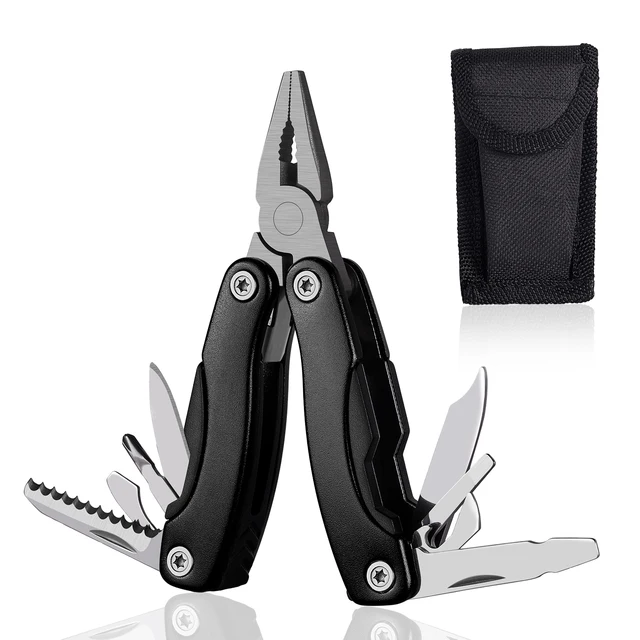 Pinze multiutensile per esterni Coltello pieghevole da campeggio Pinze per coltelli portatili pieghevoli multifunzione Edc portatili in acciaio inossidabile 1