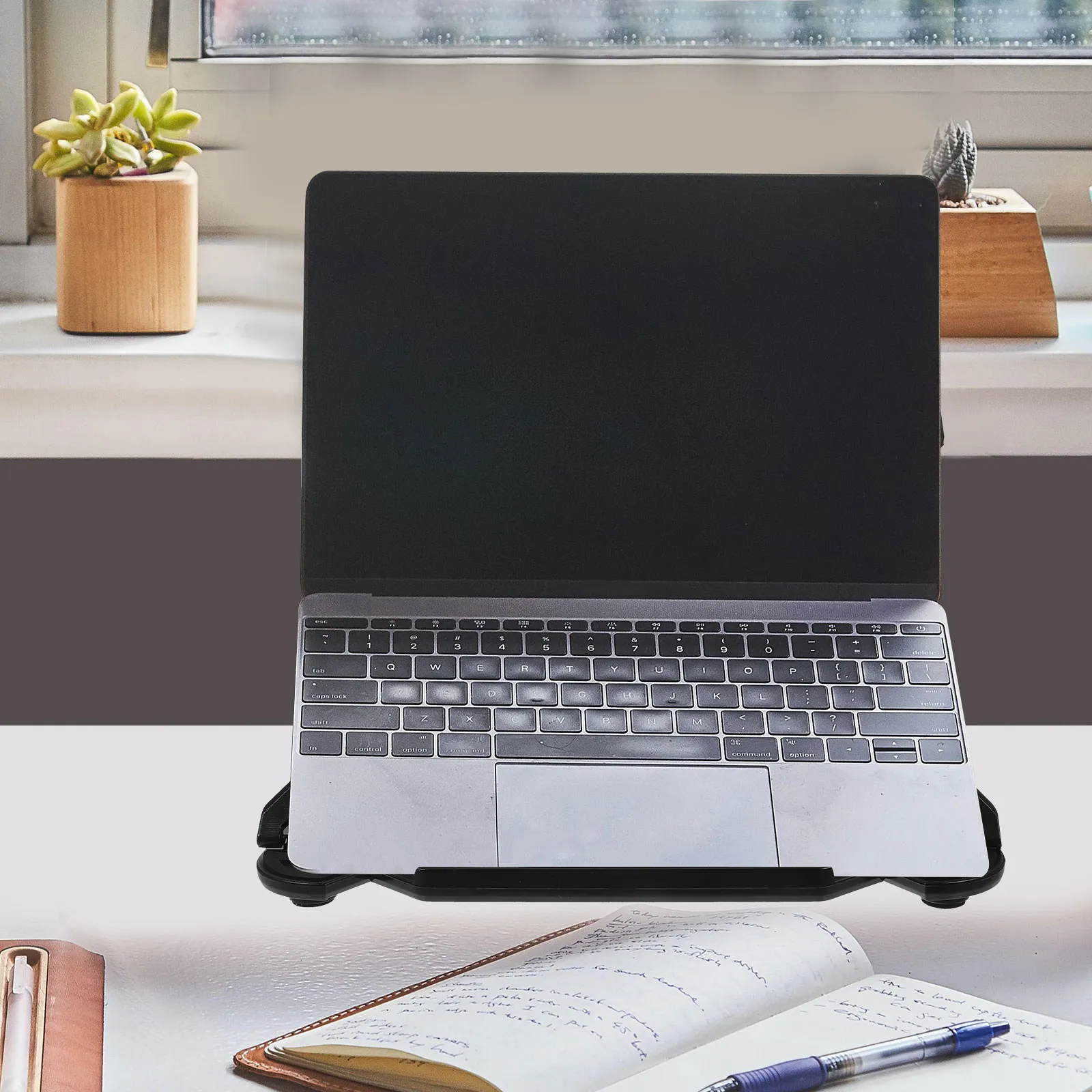 조정 가능한 컴퓨터 폰 스탠드 두꺼운 베이스가 있는 책상용 헤비 듀티 노트북 ..