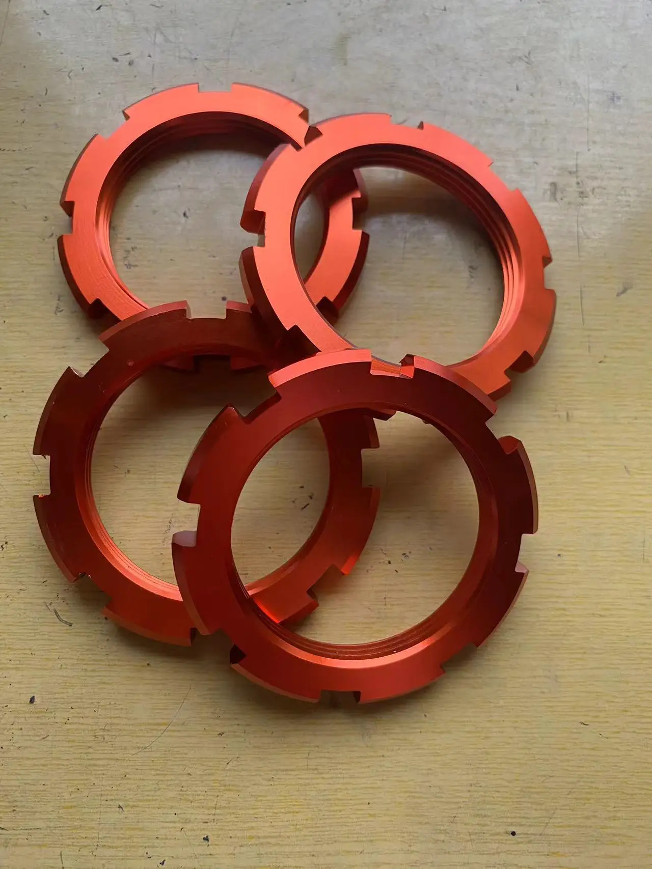 알루미늄 코일 오버 잠금 너트, 크기 M53x2, 튜닝 충격 흡수용 예비 부품, 수리 예산용 코일 오버, 공장 직송, 1 개