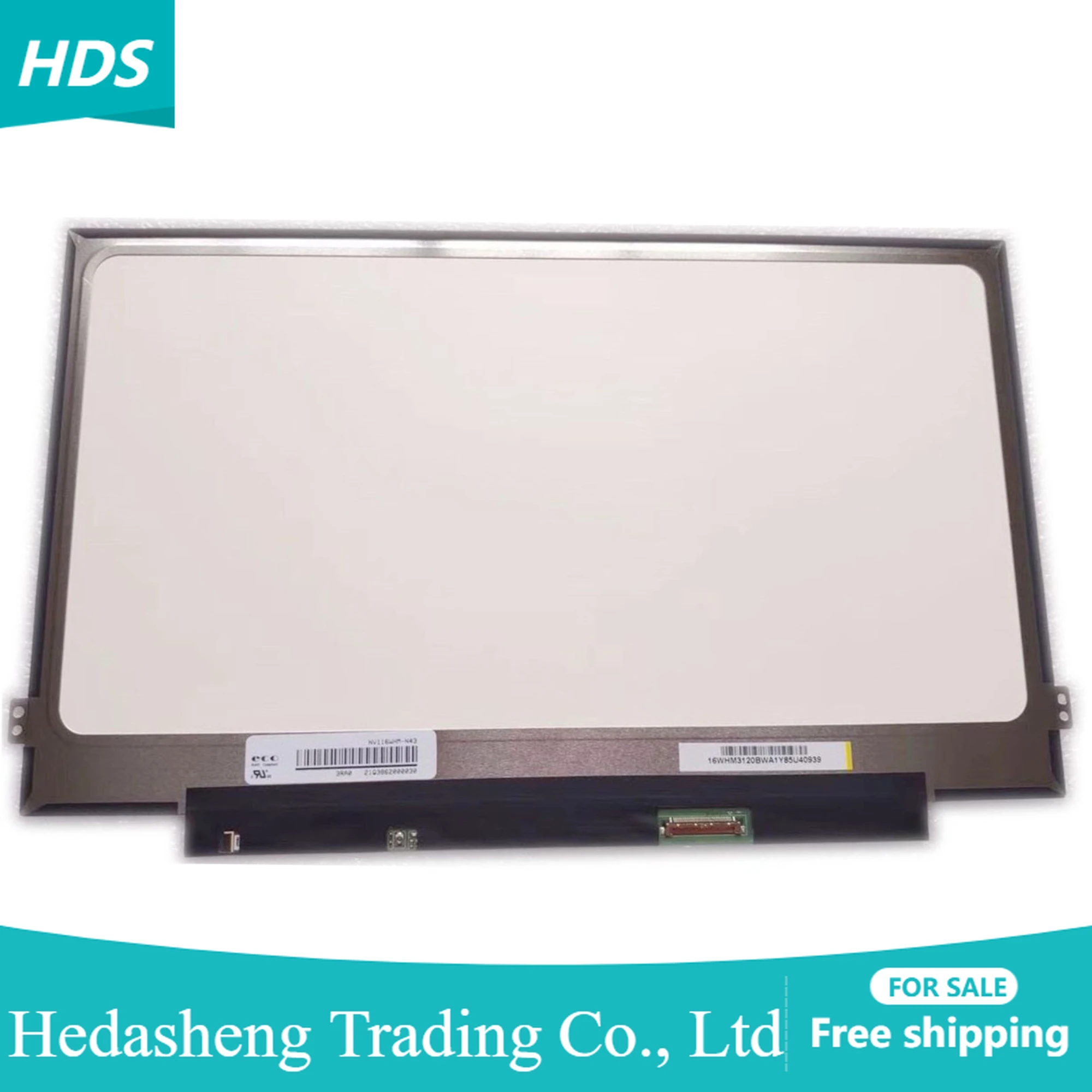 

NV116WHM-N43 11.6" IPS matrix HD 1366X768 eDP Only Panel Replacement LCD screen Non-Touch