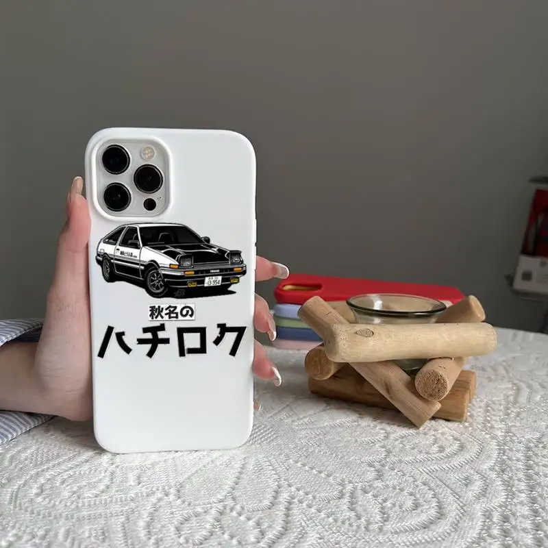 Anime Initial D AE86 Tail Light Art Shockproof Phone Case Cover