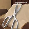 Deli Professional Strong Industrial Scissors Tailor Scissors for Home Hand Tools Multifunctional Household Kitchen Scissors 2