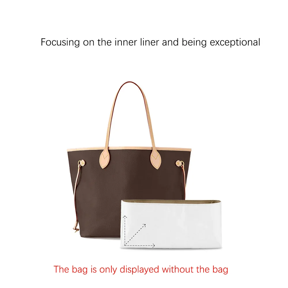 

Suitable For LV Vintage Neverfull Renovation Storage Organization Classification Lining Waterproof Inner Liner DuPont Paper