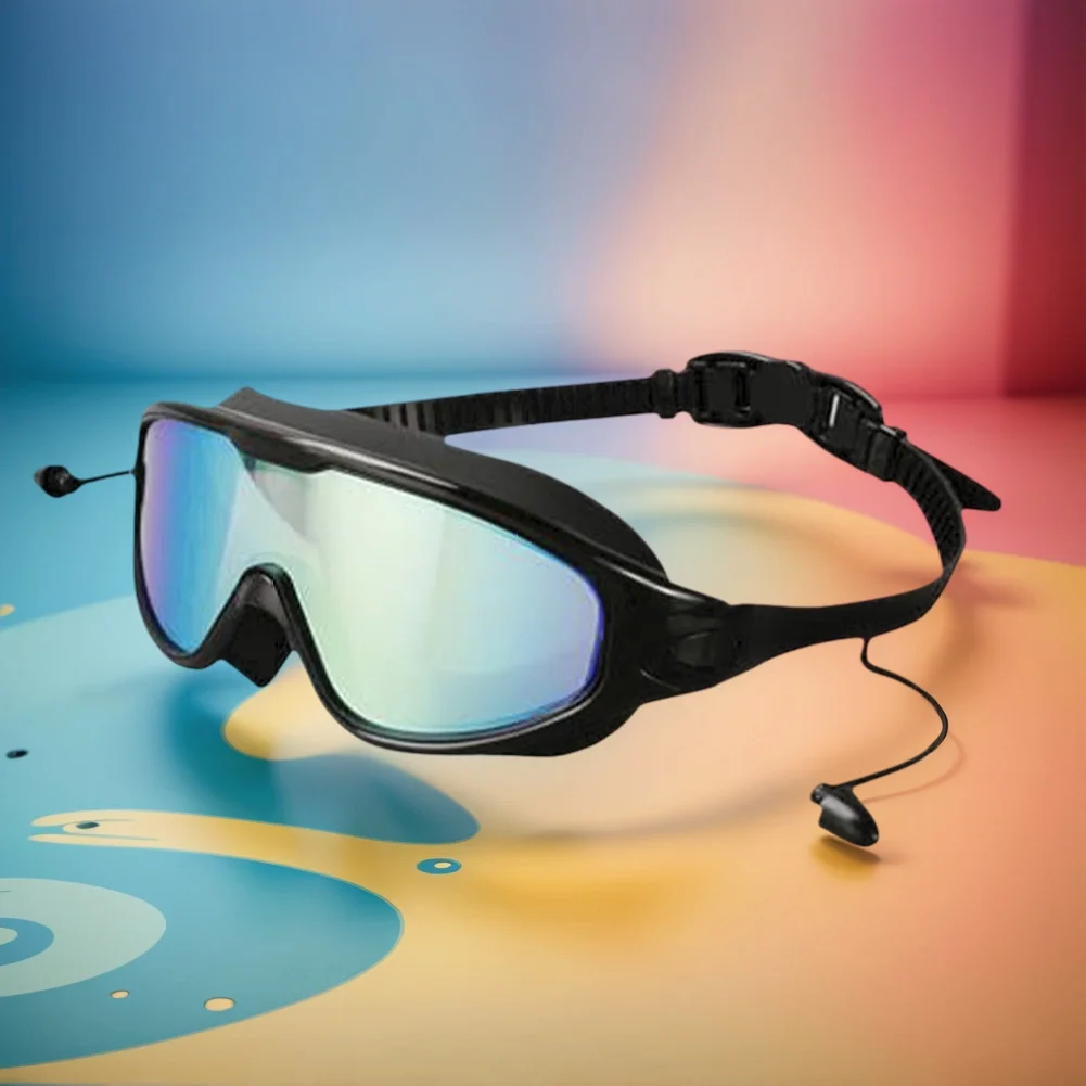 Anti Fog Swimming Goggles Hd Waterproof Adjustable Wide View Lens_voghion.com