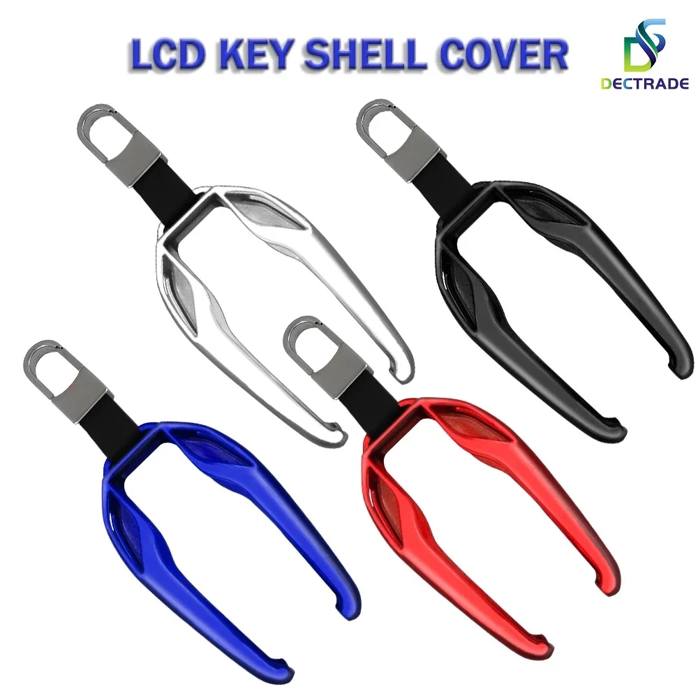 4 Colors BMW i8 Style Smart Remote Car Key Fob Case Cover Set Shell Ring Chain For CF400 CF500 CF618 K600 TK800 Series