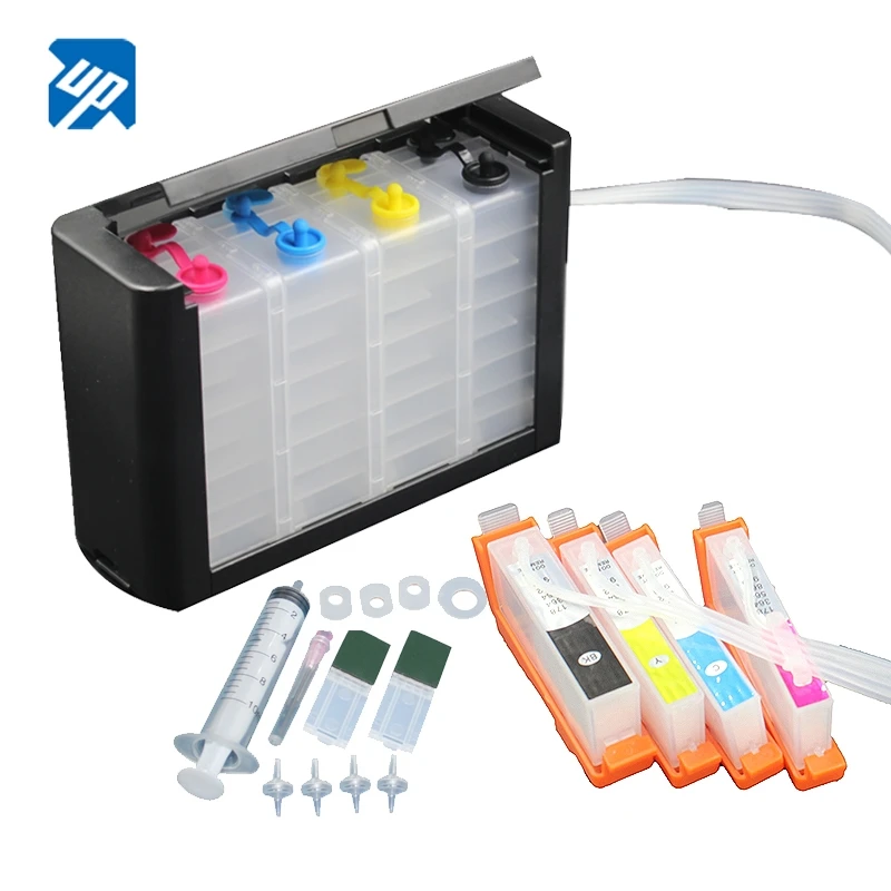 HP910 915 912 XL CISS 잉크 시스템과 호환 가능, HP 오피스젯 프로 8010 8012 8013 8014 8015 8017 8018 8024 8025 칩 없음