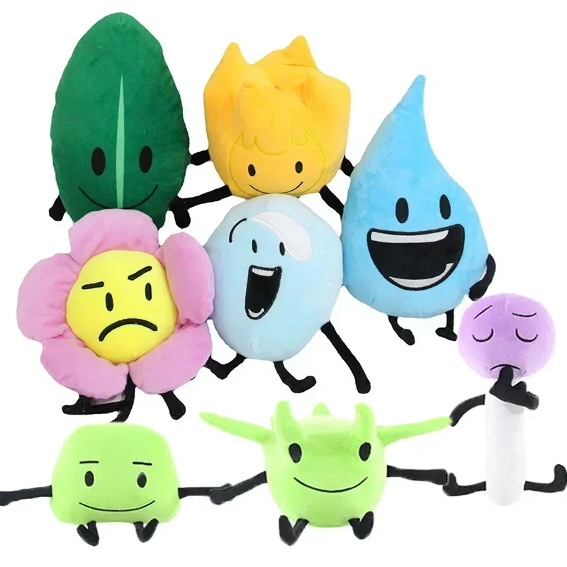 1/6pcs BFDI Plush Toy Dream Island Stuffed Doll Leafy Firey Flower  Waterdrop Bubble Animal Plant Plushie Pillows Kids Gifts - AliExpress