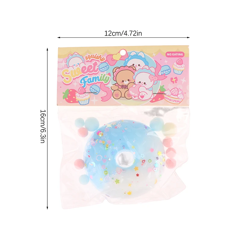 Cute Soft Toy Kawaii Plush Cake Waffles Donuts Food Slow Rebound Pinch Decompression Toy Stress Release Vent Gift 6