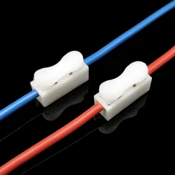 Quick - Connect No - Solder Spring Clamp Terminal Blocks (20/50 Pack) - 20PCS (1Pin)