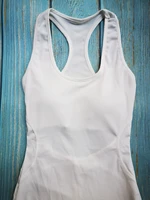 Womens Sexy Backless Tank Rompers Yoga Playsuit Top Bodycon One Piece Halter Sleeveless Bodysuit Short Jumpsuits With Chest Pads - Image 4