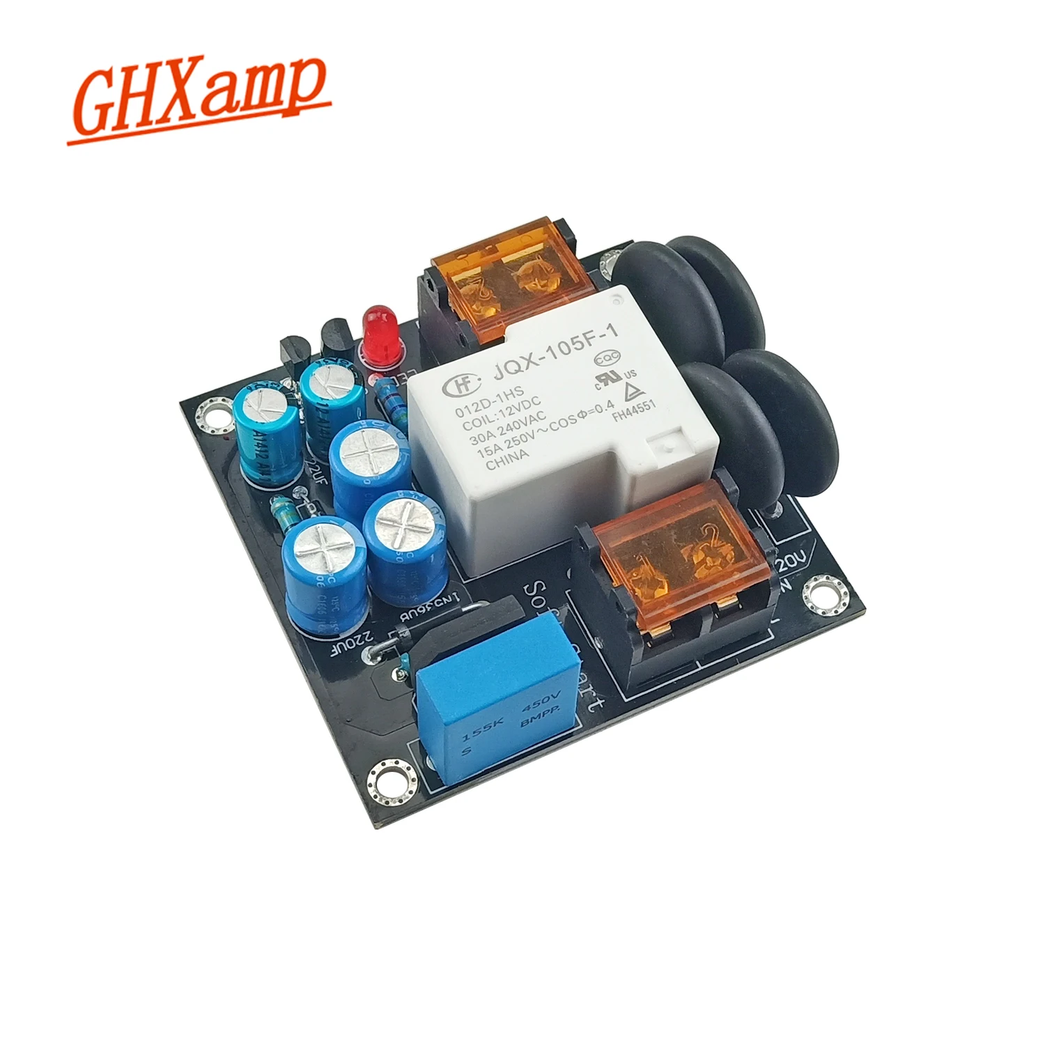 GHXAMP Amplifier Power Supply Soft Starting Board High Power High-current Relay For Class A 1969 Audio Amplifier 1500W