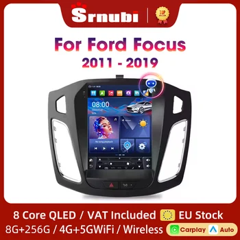 Android de 9,7 pulgadas para Ford Focus 3 Mk 3 2011 2012 - 2019 Radio de coche reproductor de vídeo Multimedia navegación GPS 5G wifi QLED 2din BT 1
