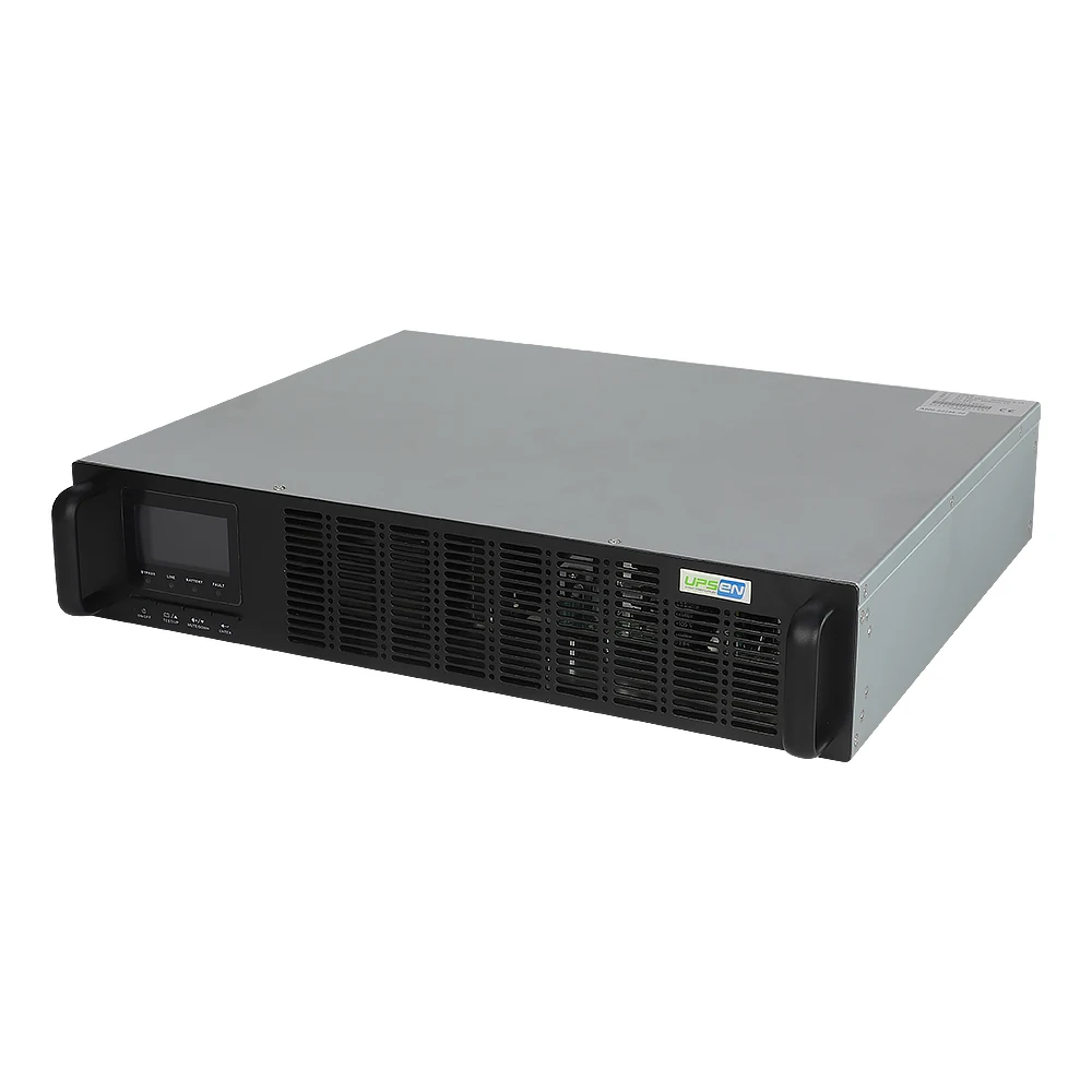 1Kva 3Kva 4Kva 5Kva 6Kva 10Kva Pf 0.9 Ac 110V Montaggio Su Rack Ups Online Ad Alta Frequenza Con Pacco Batteria 2U