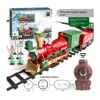 2.4G Remote Control Electric Rail Train Set Children's Retro Nostalgic Creative Christmas Model Children's Toy Christmas Gift 2