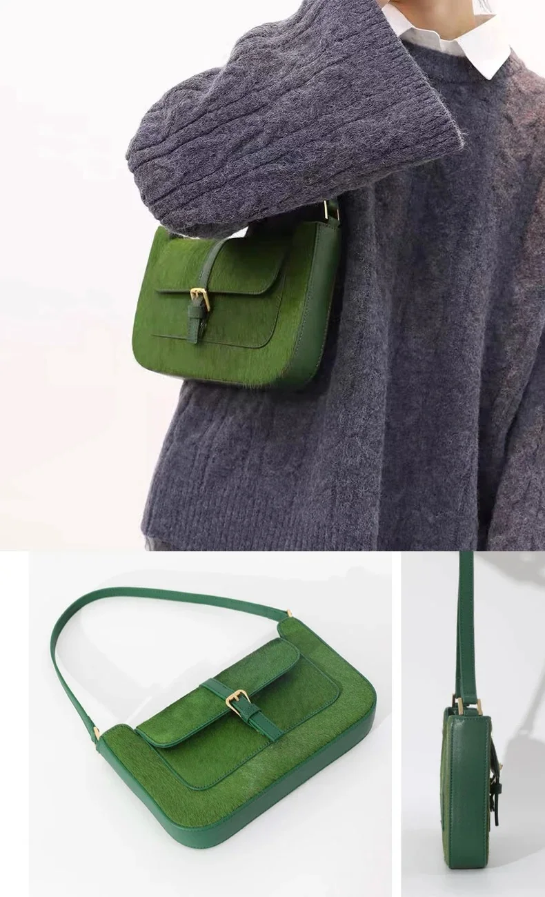500gsm kraft paper sewing pattern leather craft women shoulder bag die cutting template 27x15x4cm