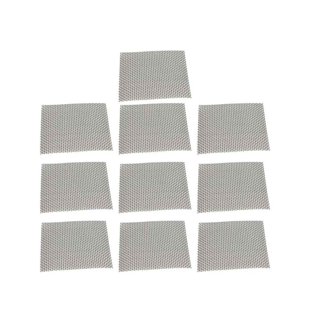 Stainless Steel Mesh Fish Tank Water Grass Net 10Pcs Durable Rustproof Decorative Moss Plants Aquarium Accessories aquarium accessories