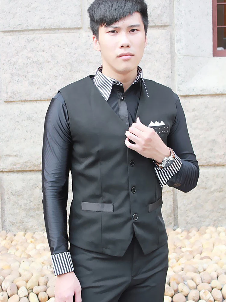 

Жилет мужской для латиноамериканских танцев, профессиональный Топ с V-образным вырезом, для бальных танцев, в современном стиле, танцевальные костюмы, Осень-зима