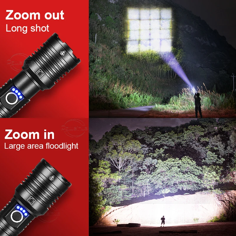 https://ae01.alicdn.com/kf/S56b79924c59e431aadad0e82871691c94/Powerful-LED-Flashlight-5200mAH-USB-Rechargeable-Portable-Zoom-Torch-XHP220LED-Tactical-Flash-Lamp-Long-Shot-1500m.jpg