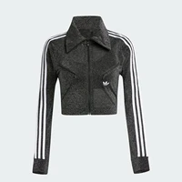 Adidas véritable trois rayures mode femme veste de Sport coupe ajustée IY3482 3