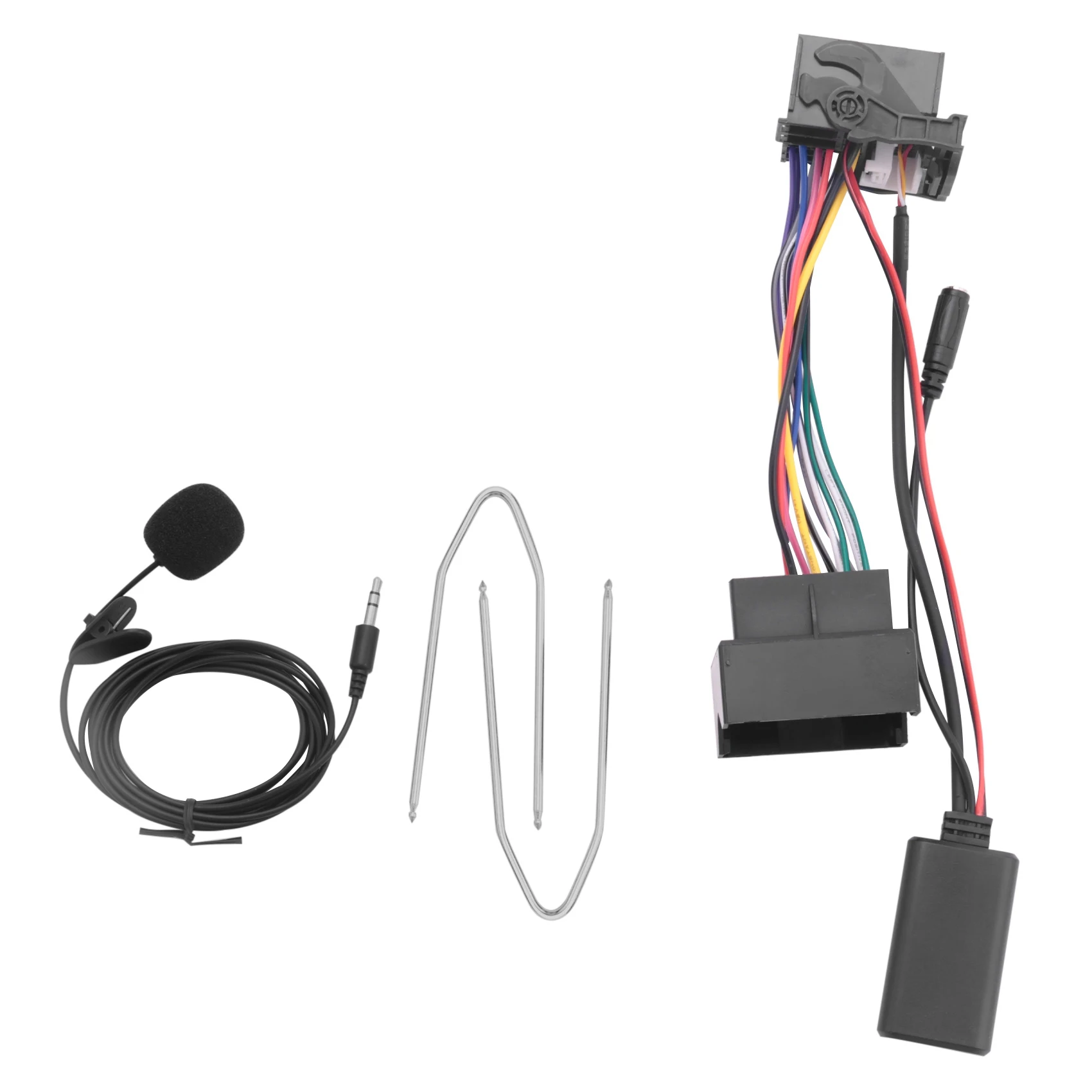 

Car Bluetooth 5.0 Aux Cable Microphone Handsfree Mobile Phone Free Calling Adapter for Peugeot Citroen C2 C5