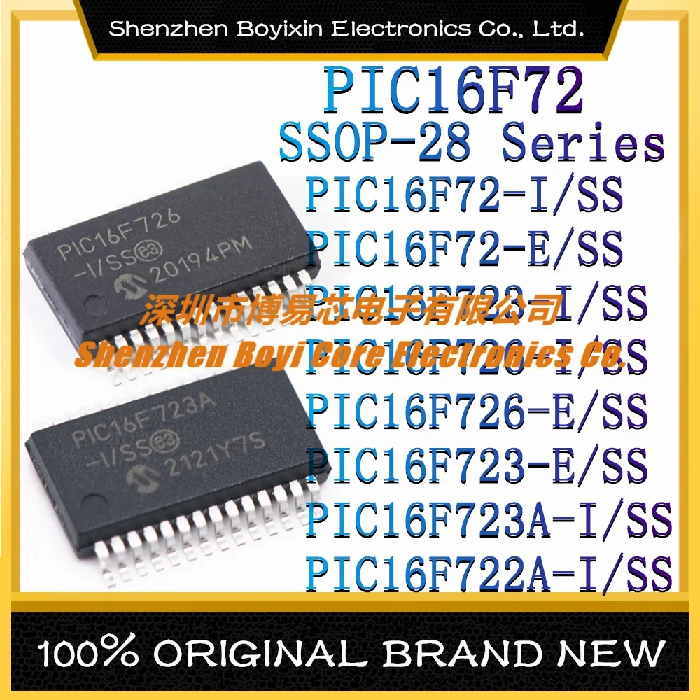 pic16f876a i sp pic16f873a pic16f722a pic16f57 pic16f723a 723a 873a 876a 16f57 i p at t dip28 microcontroller ic chip PIC16F72-I/SS PIC16F72-E PIC16F723-I PIC16F726-I PIC16F726-E PIC16F723-E PIC16F723A-I PIC16F722A-I New IC Chip SSOP-28