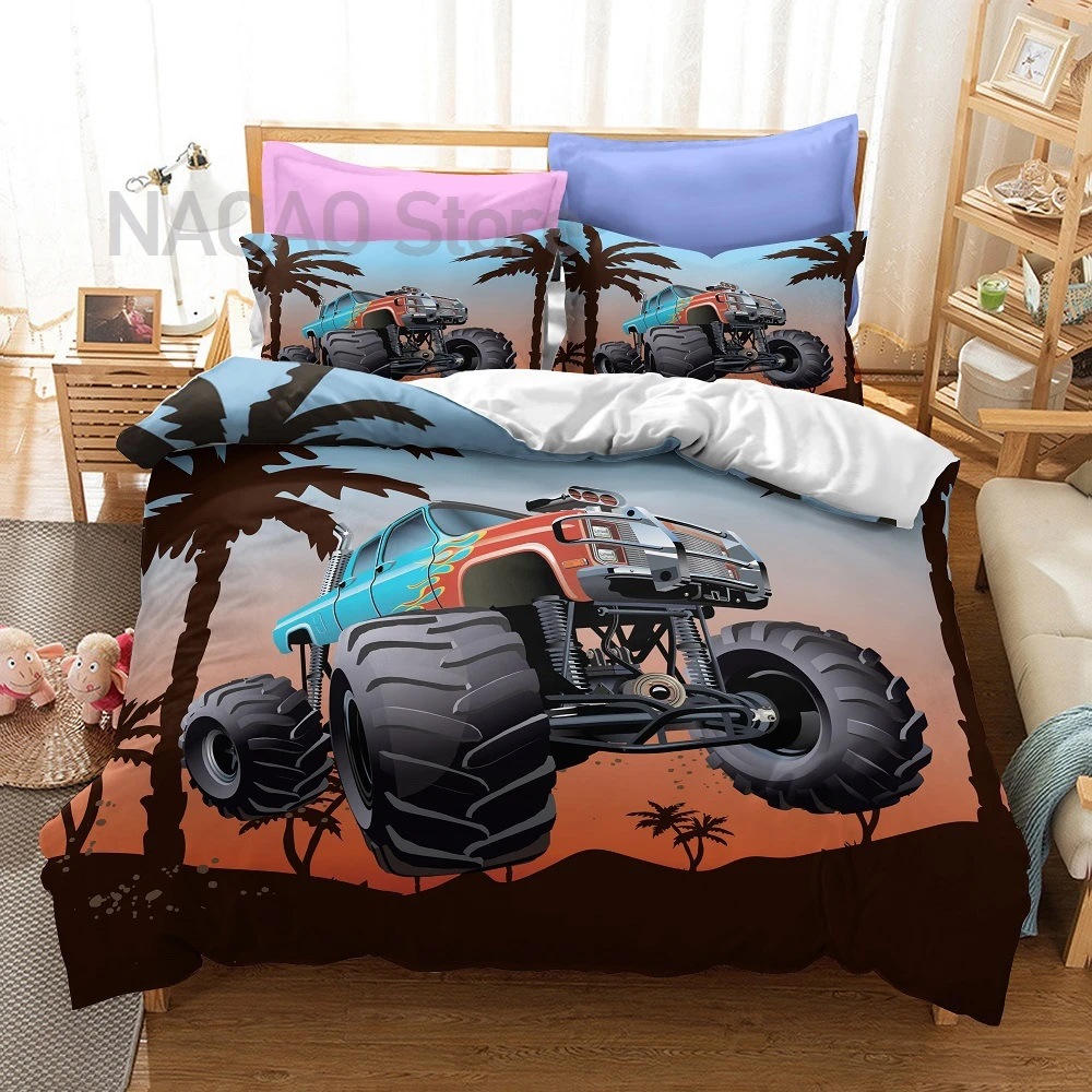 Monster Truck Comforter Set atelieryuwa.ciao.jp