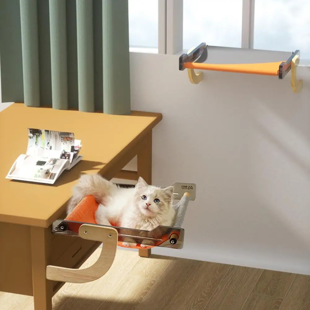 

Pet Cat Window Hammock Adjustable Super Load-bearing Hanging Sleeping Bed Perch Shelves Pet Supplies