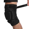 1 Pair Ski Snowboard Elbow&Knee Pads with Straps Cycling Knee Support Protector Dancing Knee Sleeves Basketball Elbow Knee Brace 4