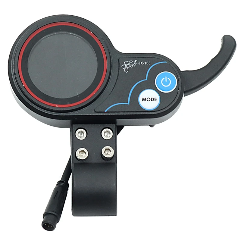 

1 Piece JX-168 Electric Scooter Dashboard Meter 36V 48V Adjustable 6PIN Throttle Replacement Accessories For Electric Scooter