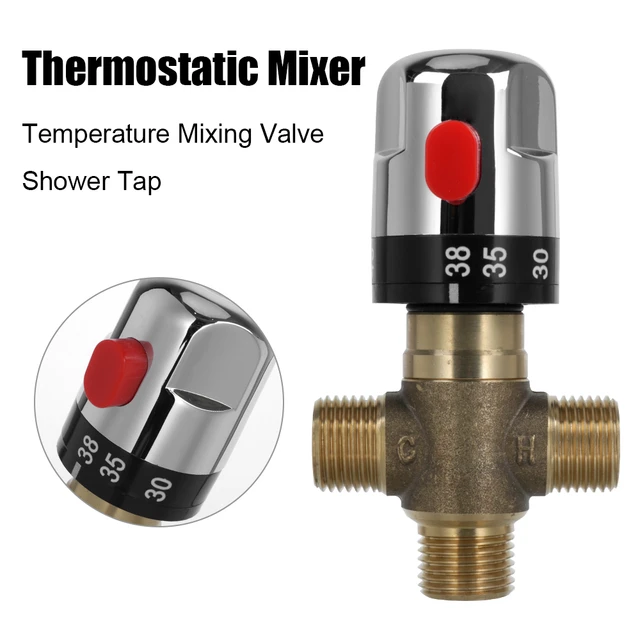 Uythner Standard Thermostat 1/2 Keramik-kartusche Tap Control Mischen  Wasser Temperatur regelventil Bad Zubehör - AliExpress