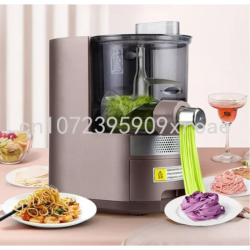 

Fully-Automatic Noodle Making Machine Household Electric Noodle Maker Intelligent Water and Flour Mixing Pressing Noodle Machine