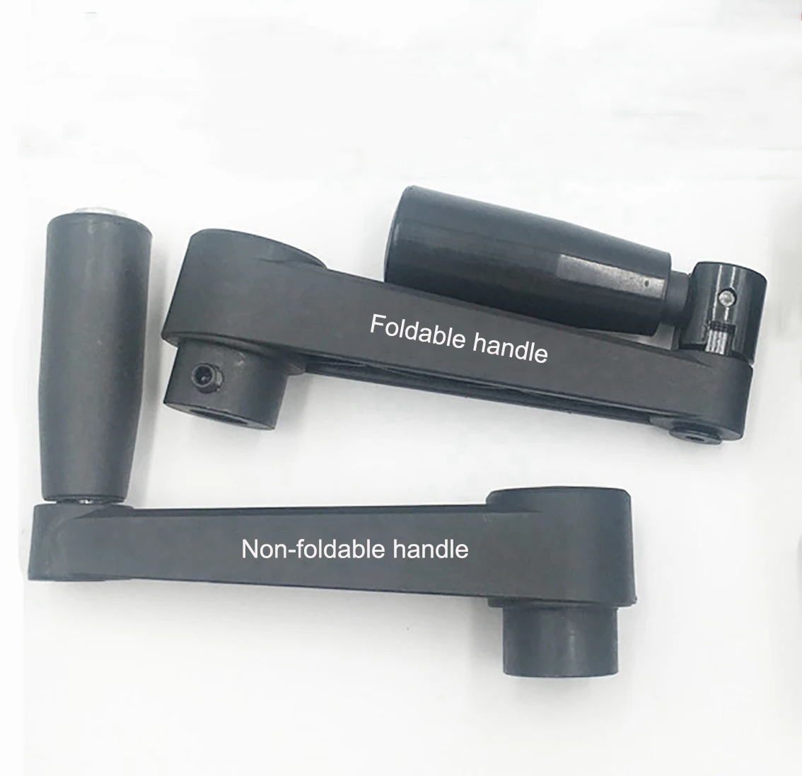 1Pcs Round Hole/Square Hole Mounting Foldable Crank Handles For Lathe