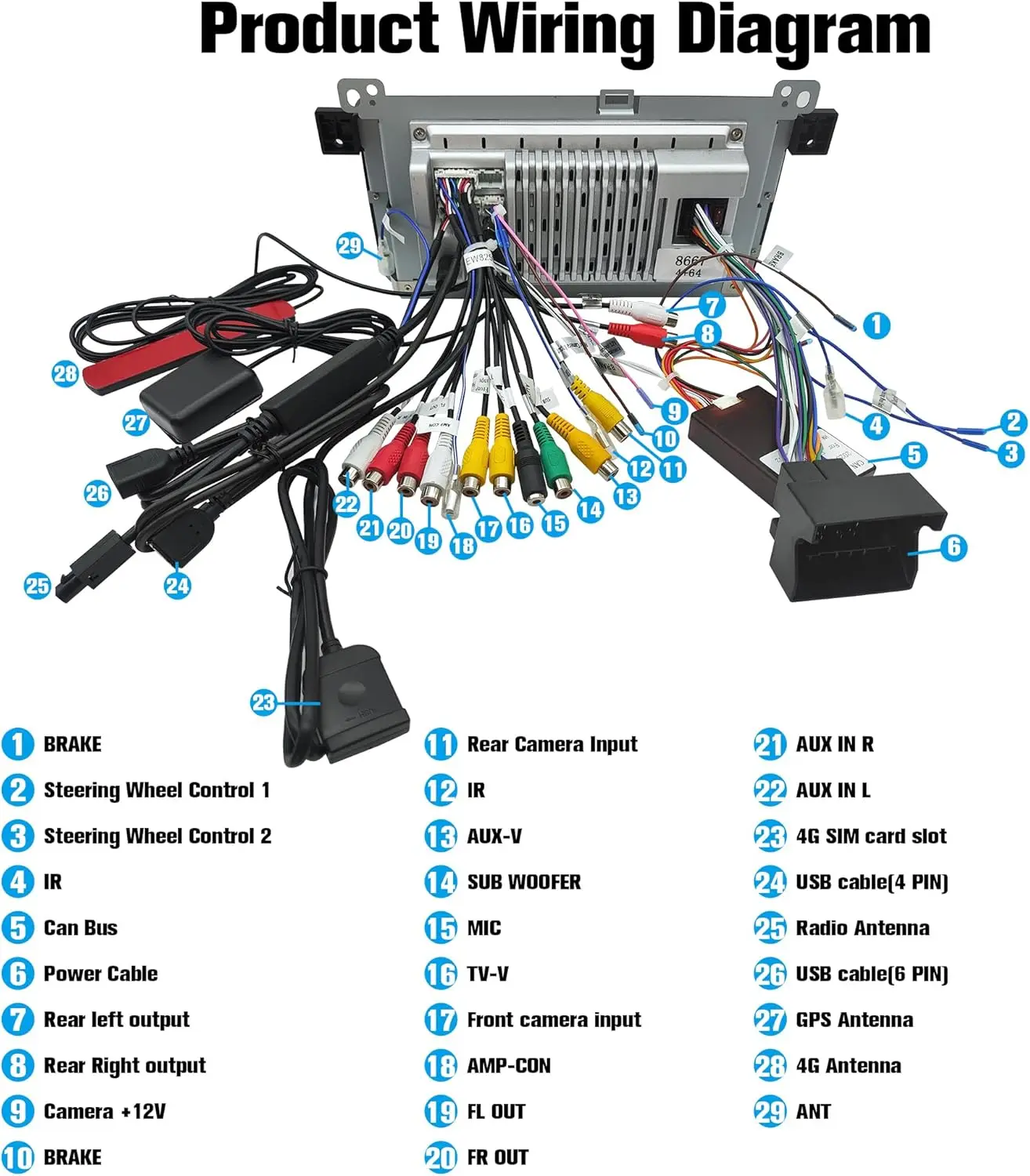 Android 13 Car Stereo Radio for BMW E46 3er Rover 75 MG ZT Radio Support Multime
