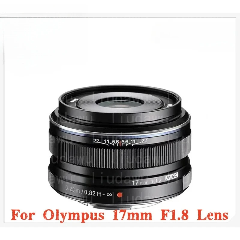 98% 새 상품, 오리지널 PEN-F 17mm F1.8 렌즈 (올림푸스 17 F1.8 17 1.8용) 광각 고정 초점 M43 E-마운트 렌즈