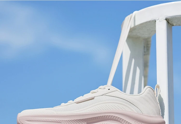 361 Degrees Women's Running Shoes Casual Mesh Anti-slip Lightweight Trendy Thick-sole Rebond Durable Female Sneakers 682532239