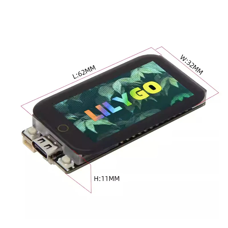 릴리고 ® T-Display-S3 터치 버전 1.9인치 LCD WiFi 블루투스 개발 보드