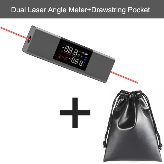 DUKA Atuman LI1 Laser Protractor Digital Inclinometer Angle Measure Portable Measurement Tools LED Screen Type-C Charging Home 