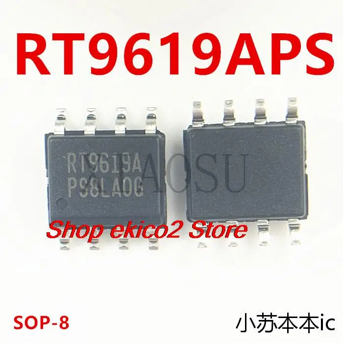 

Оригинальный товар RT9619AGS RT9619A SOP8 RT9619 RT9619GS RT9619APS, 10 шт.