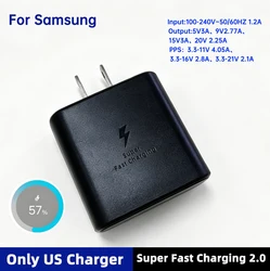 Samsung 45W Fast Charging USB - C Power Adapter - Black US Plug