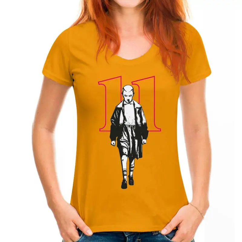 thumbnail image 1 of Stranger Style Pop Culture Things Eleven Cosplay Men'S T-Shirt Size S-Xxl Custom Print Tee Shirt, 1 of 5